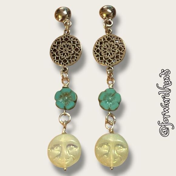 Bundle Sale 3 for $15 | Elegant Multi-Element Dangle Earrings - Picture 1 of 7